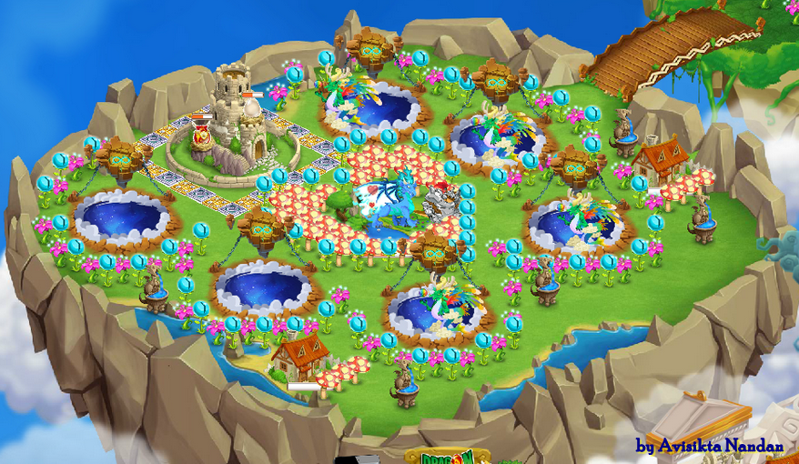mini jungle island map dragon city july
