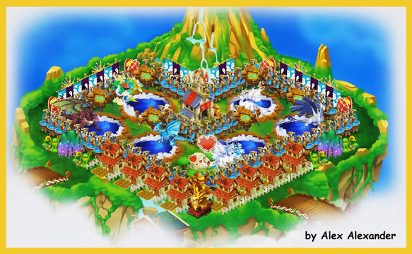 jungle island dragon city